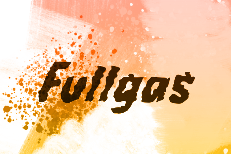 f Fullgas Font