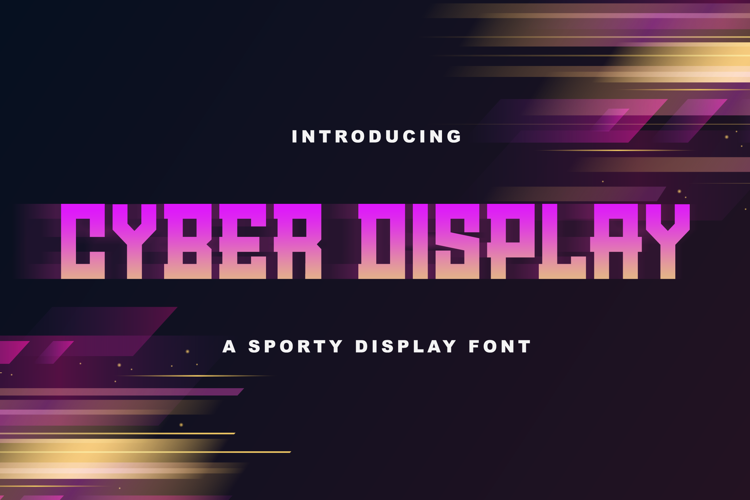 Cyber Sport Font