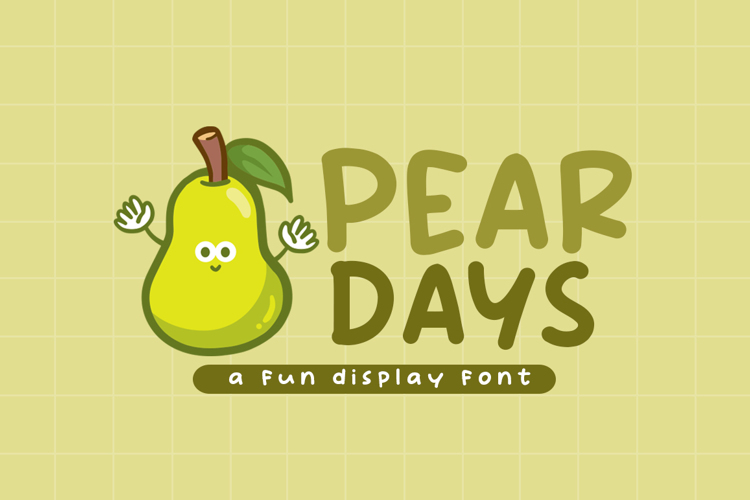 Pear Days Font