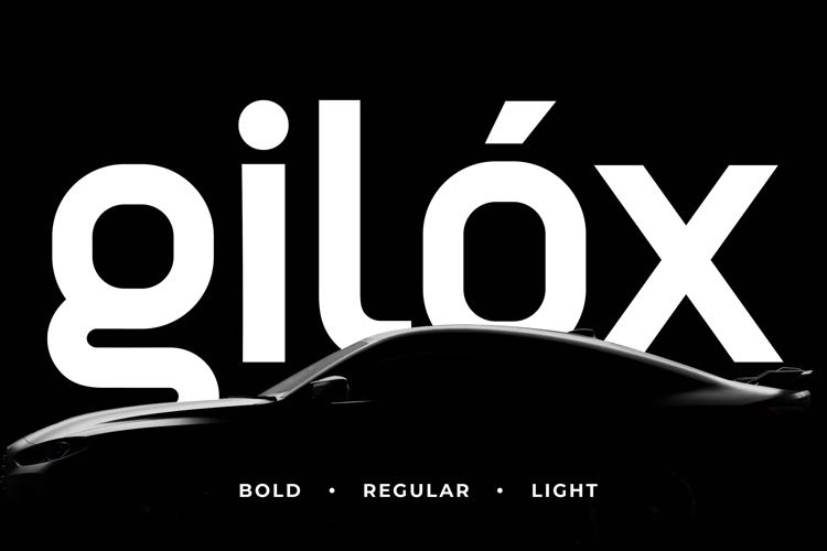 Preview of Gilox Font