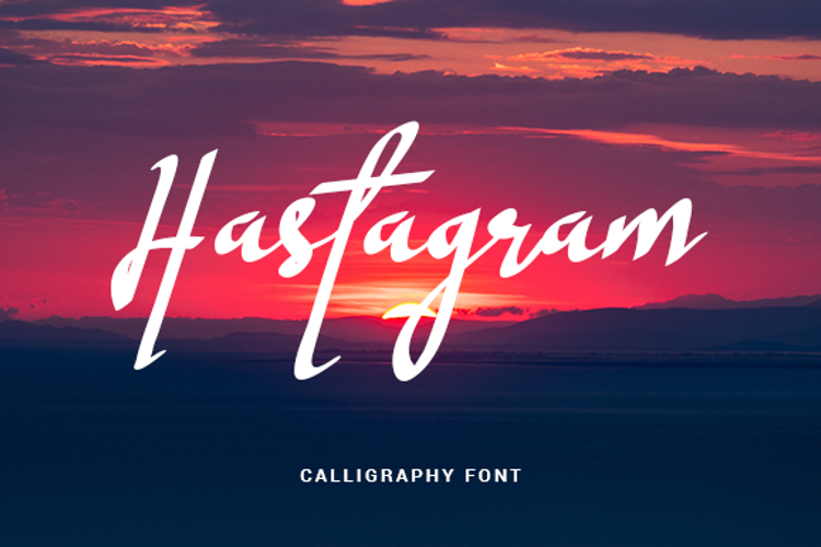 Hastagram Font