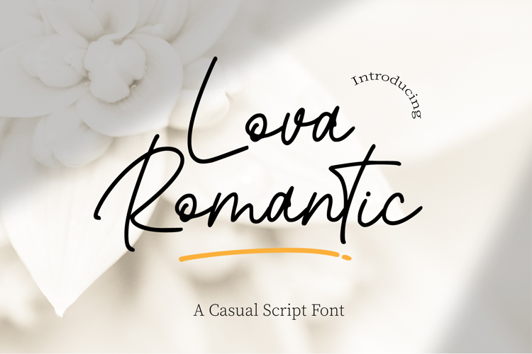 Lova Romantic Font