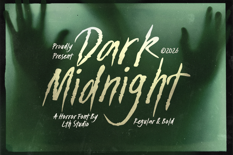 Preview of Dark Midnight Font