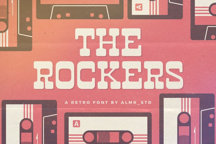 Preview of The Rockers Font