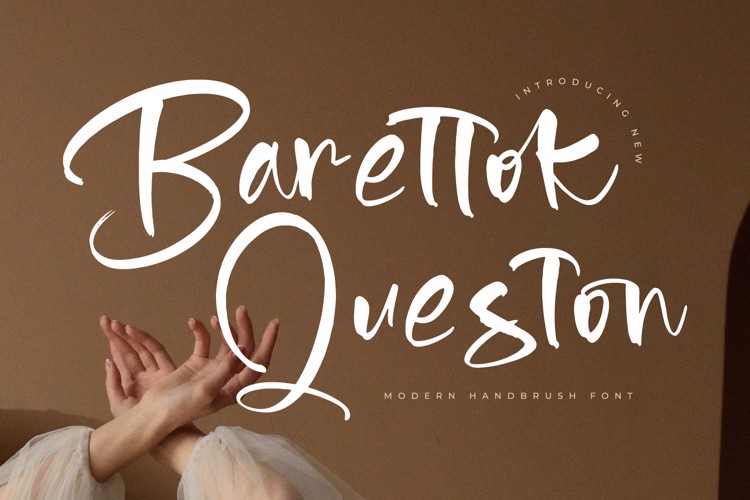Preview of Barettok Queston Font