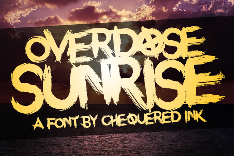 Overdose Sunrise Font