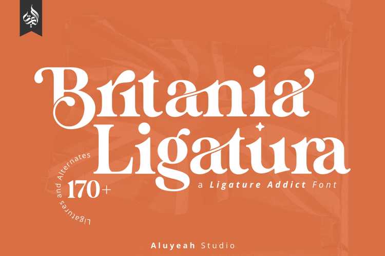 Britania Ligatura Font