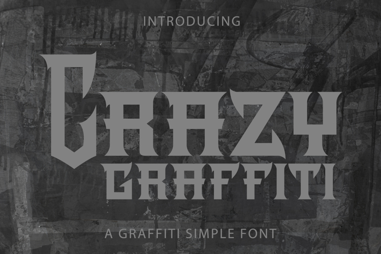 Crazy Graffiti Font