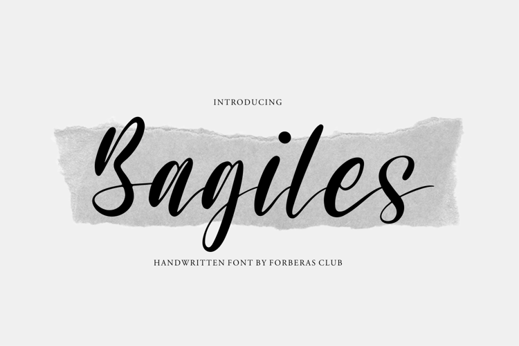 Bagiles Font