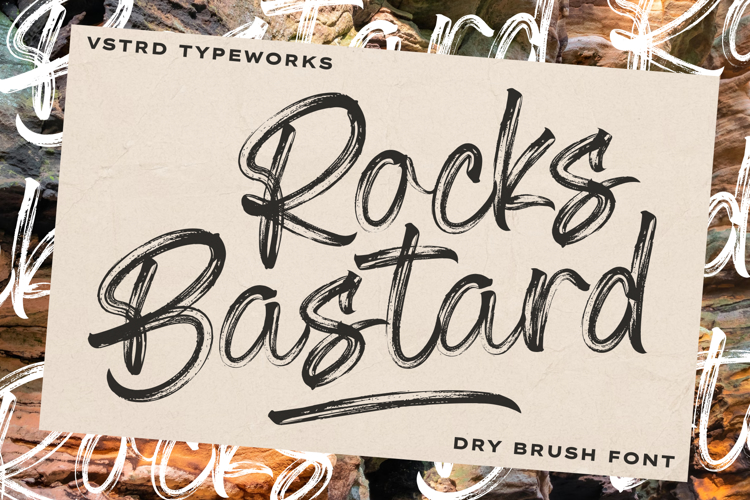 Rocks Bastard Font