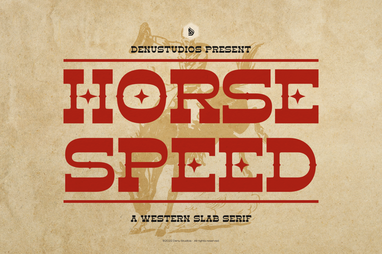 Horse Speed Font