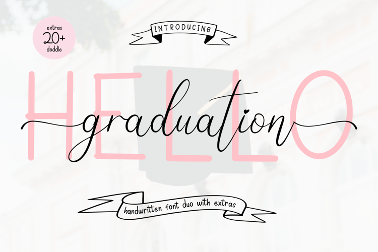 Hello Graduation Script Font