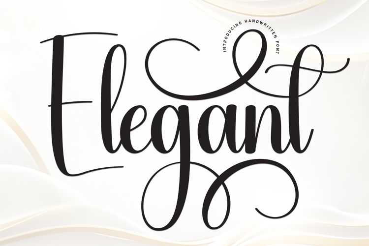 Preview of Elegant Font