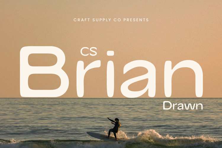 CS Brian Drawn Font