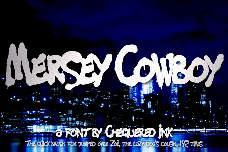 Mersey Cowboy Font