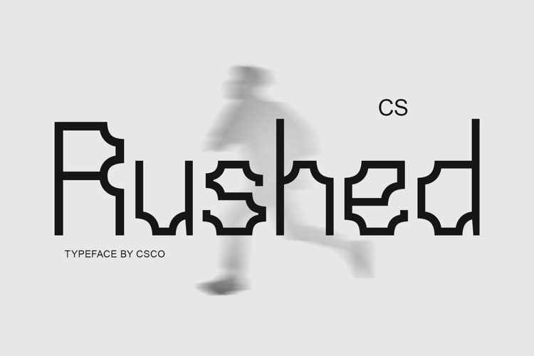 CS Rushed Font