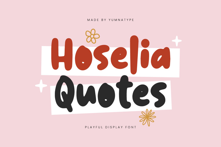Hoselia Quotes Font