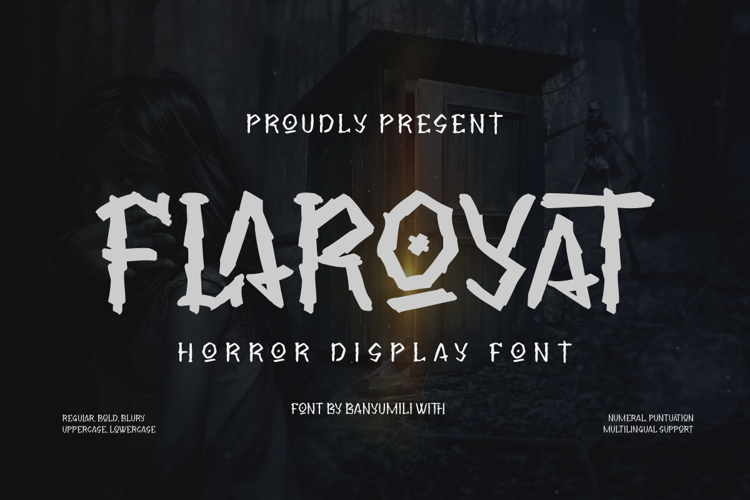 Preview of FLAROYAT Font