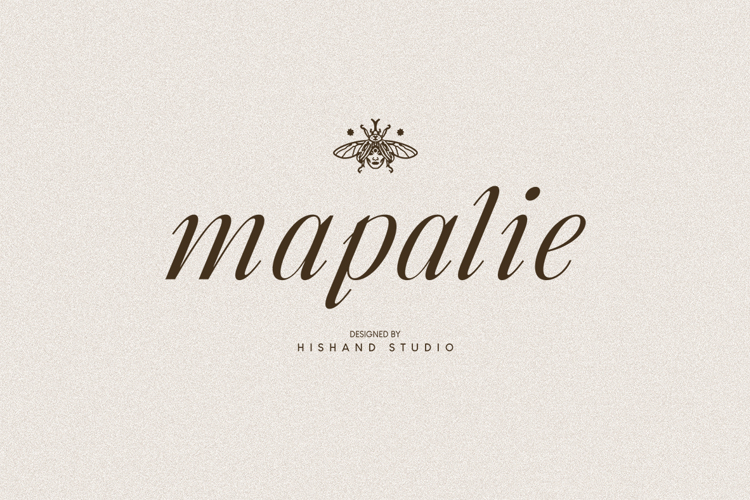 Preview of Mapalie Font