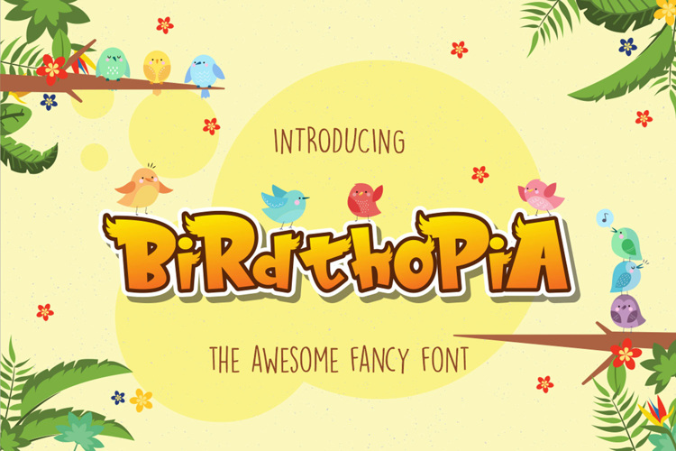 Birdthopia Font