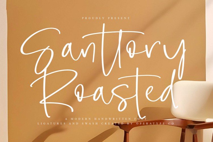 Preview of Santtory Roasted Font