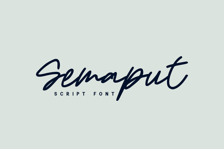 Semaput Font