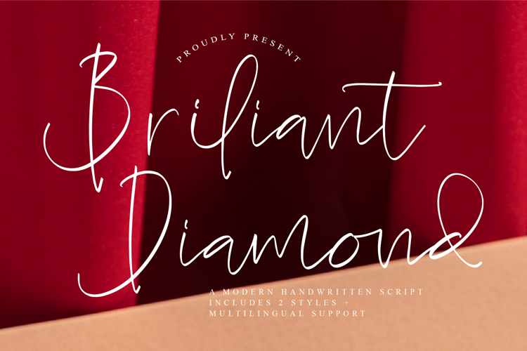 Preview of Briliant Diamond Font