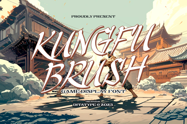 Kungfu Brush Font