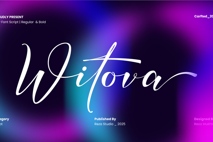 Preview of Witova Font