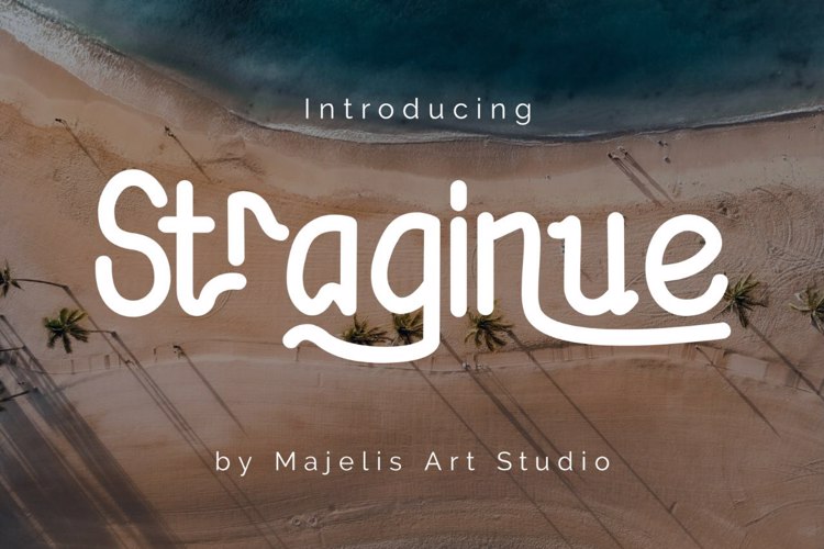 Preview of Straginue Font