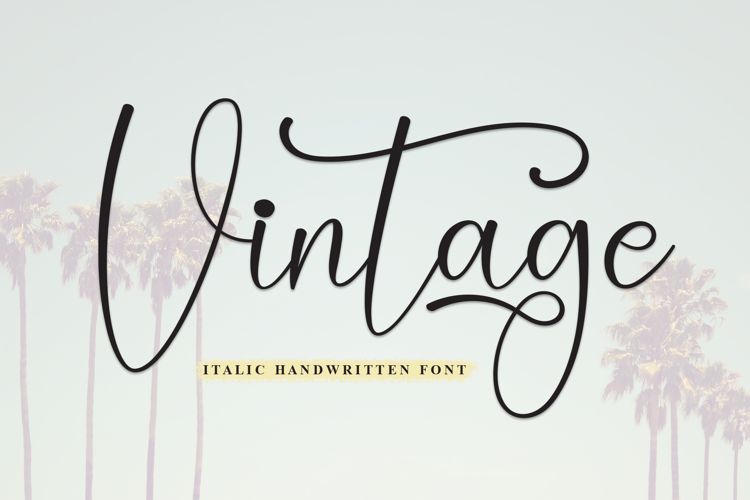 Preview of Vintage Font