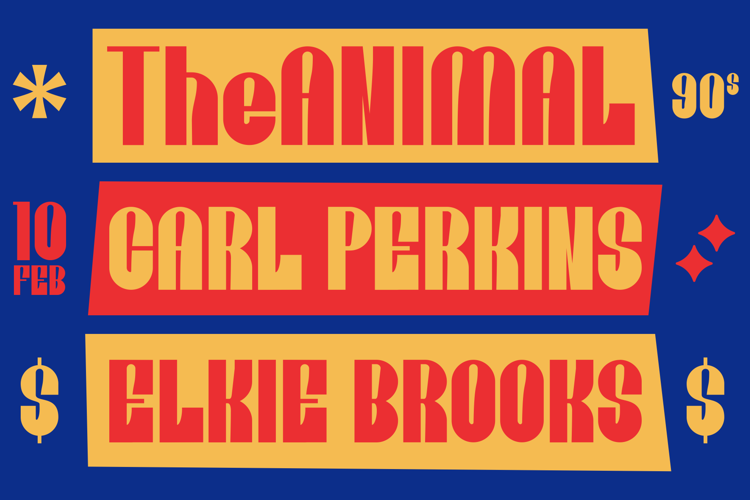 Preview of Nuker Font