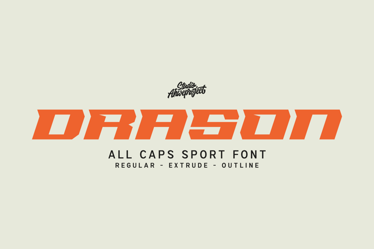 Preview of Drason Font