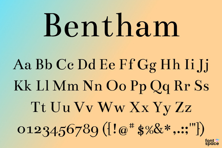 Bentham Font