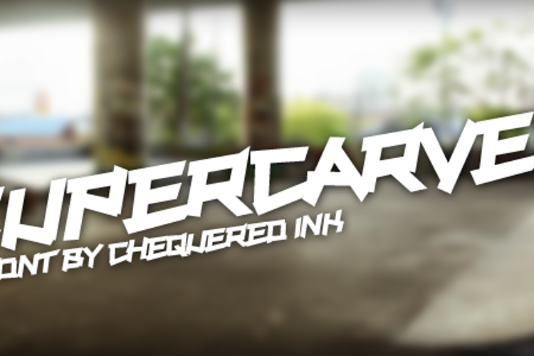 Supercarver Font