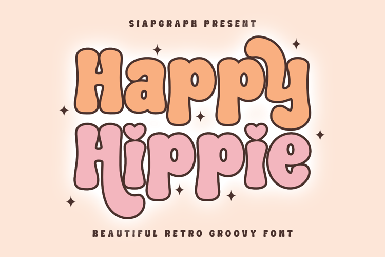 Preview of Happy Hippie Font