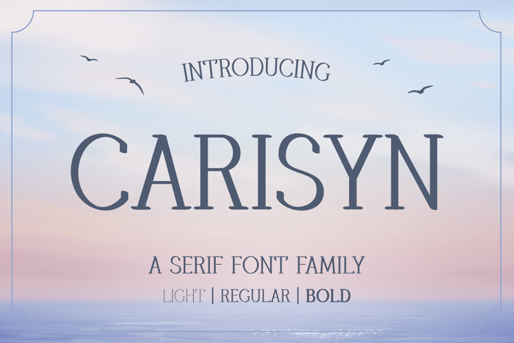 Carisyn Trial Font