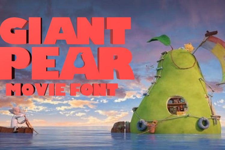 Giant Pear Font