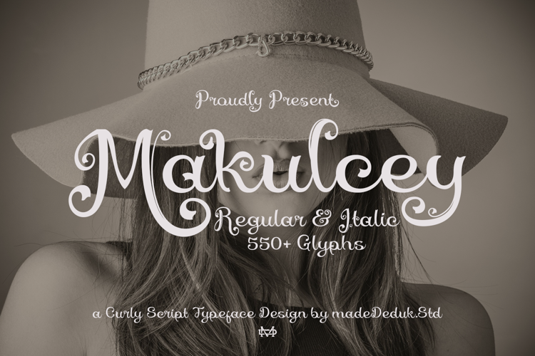 Preview of Makulcey Font