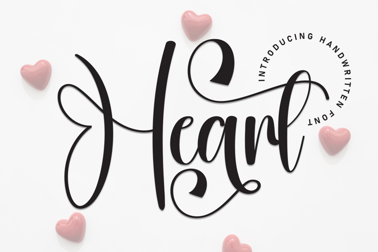 Preview of Heart Font