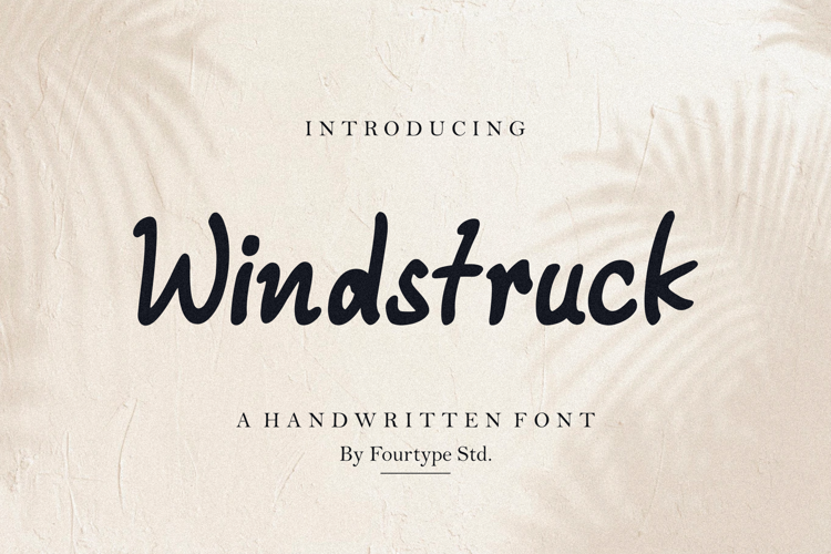 Windstruck Font