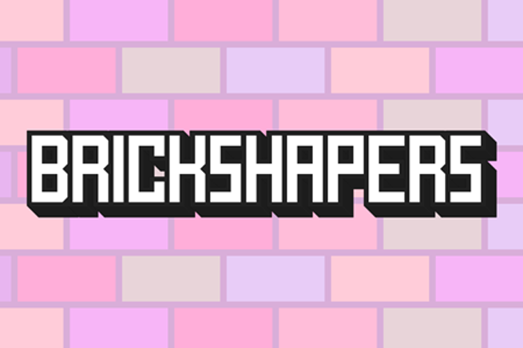 Brick Shapers Font