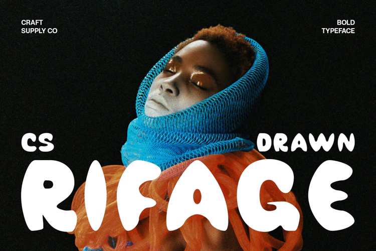 Preview of CS Rifage Drawn Font