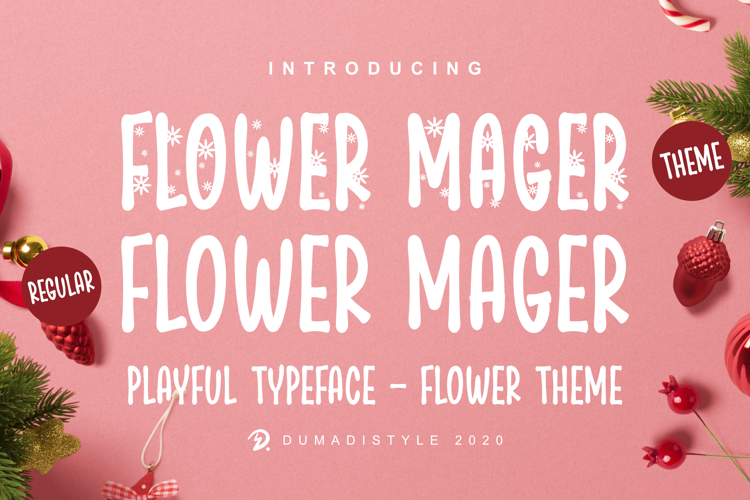 Flower Mager Font