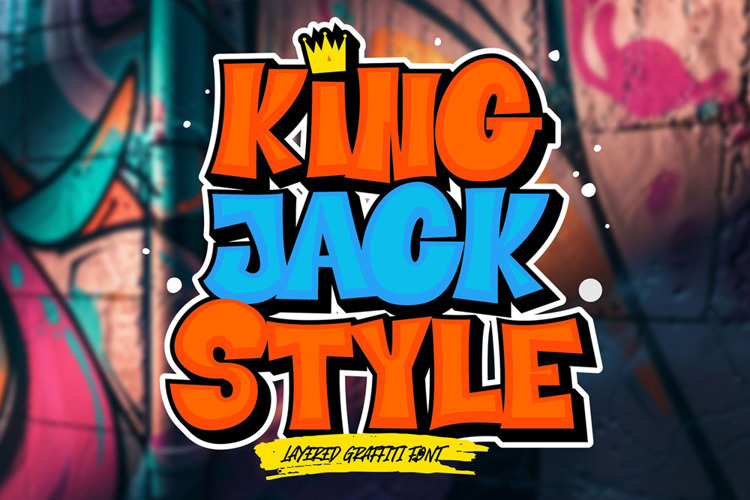 Preview of King Jack Style Font