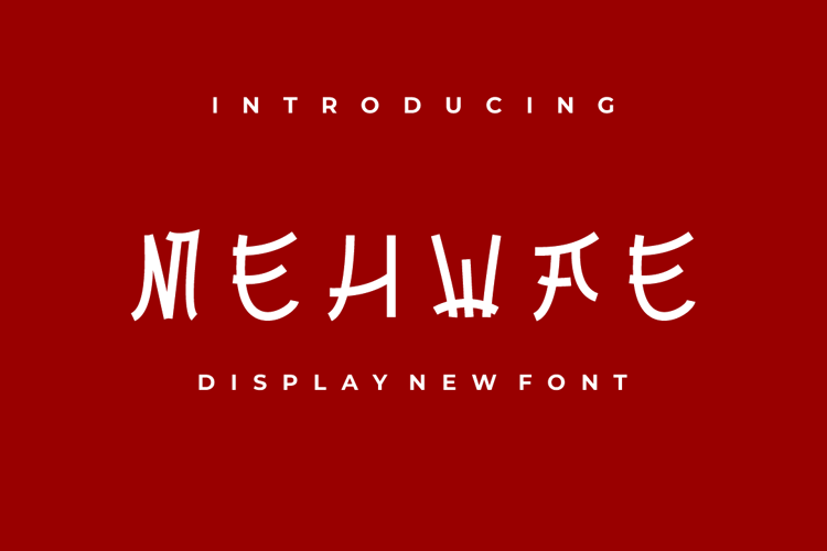 Mehwae Font