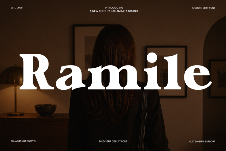 Preview of Ramile Font