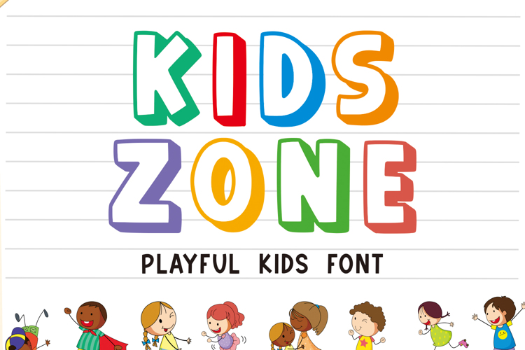 Preview of KIDSZONE Font