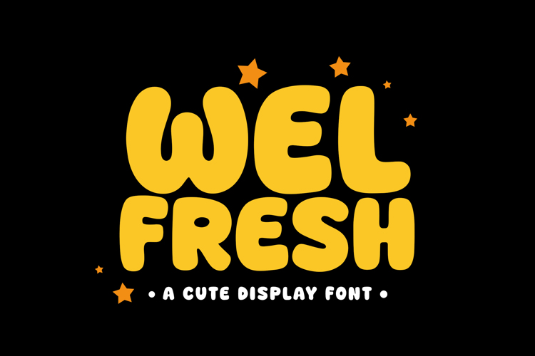 Preview of Welfresh Font