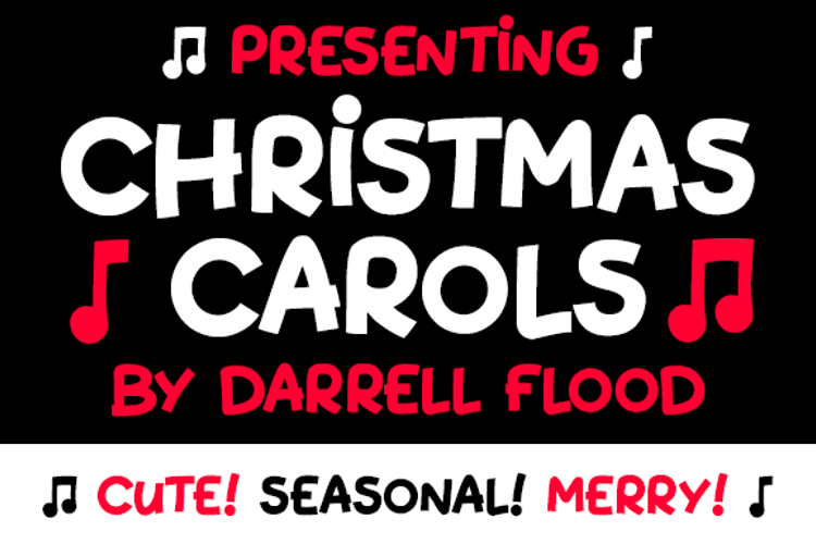 Christmas Carols Font